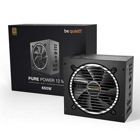 Блок питания 650W Bequiet! Pure Power 12 M BN342