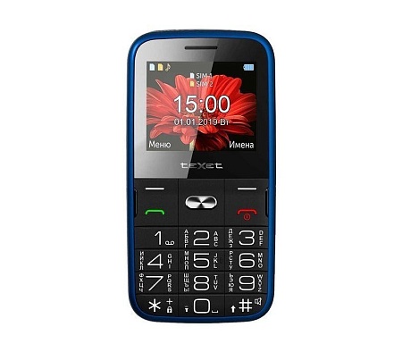 Мобильный телефон Texet TM-B227 синий