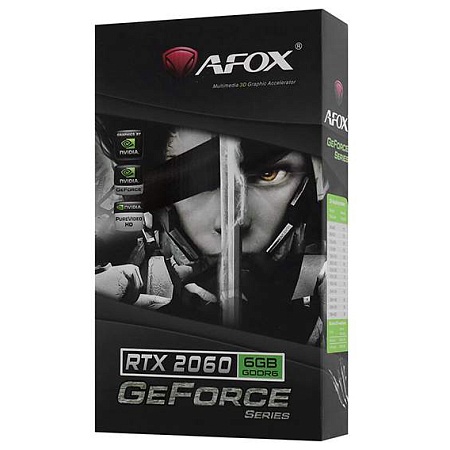 Видеокарта 6 GB Afox RTX 2060 AF2060-6144D6H4-V2 Видеокарта 6 GB Afox RTX 2060 AF2060-6144D6H4-V2