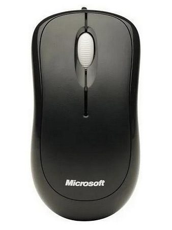 Компьютерная мышь Microsoft Basic Black 4YH-00007