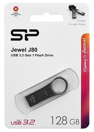 USB флешка 128GB Silicon Power Jewel J80 SP128GBUF3J80V1T silver