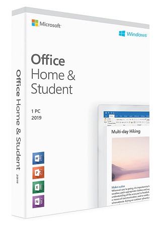 Microsoft Office Home & Student 2019 English box