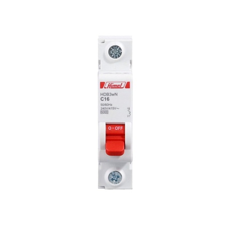 Автоматический выключатель Himel HDB3w 1Р 25А х-ка B 45кА
