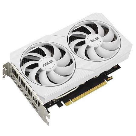 Видеокарта 8 GB ASUS RTX 3060 DUAL OC DUAL-RTX3060-O8G-WHITE