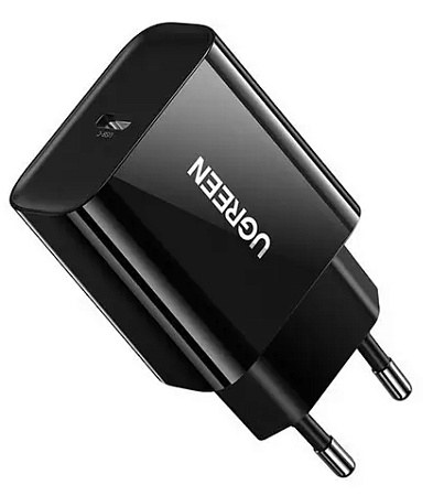 Зарядное устройство UGREEN CD137 PD Fast Charger EU (Black), 10191