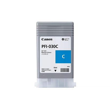 Чернила пигментные Canon Pigment Ink PFI-030 Cyan 3490C001AA