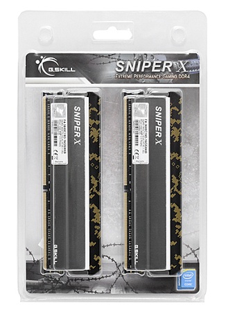 Оперативная память 16 GB kit G.SKILL SNIPER X F4-3600C19D-16GSXKB