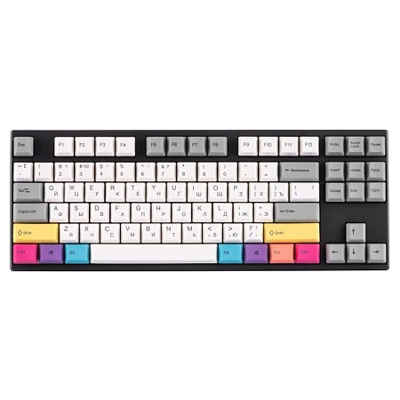 Клавиатура Varmilo VEM87 CMYK EC V2 Daisy UA A33A024A8A3A17A007