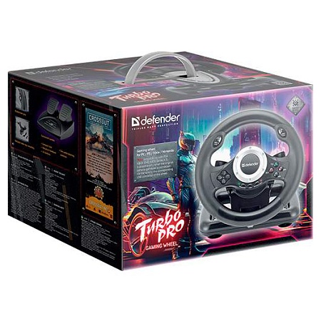 Игровой руль Defender Turbo PRO