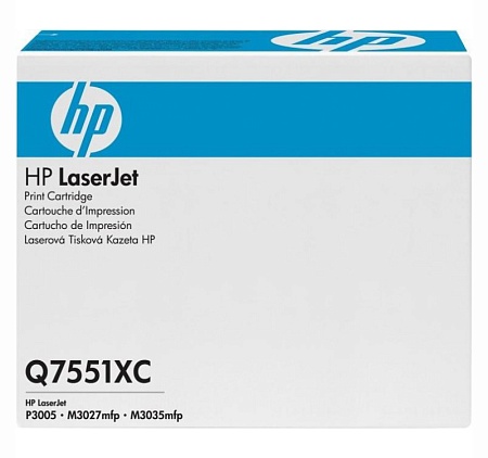 Картридж HP Q7551XC SCRP LaserJet Contract Black