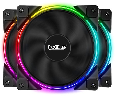 Кулер для корпуса PCCooler CORONA FRGB KIT RGB