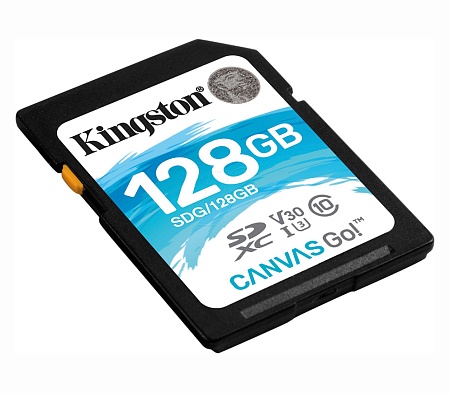 Карта памяти SD 128GB Kingston SDG/128GB