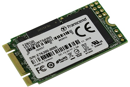SSD накопитель 128GB Transcend TS128GMTS430S M2