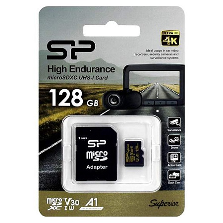 Карты памяти SD 128GB Silicon Power SP128GBSTXDV3V1GSP