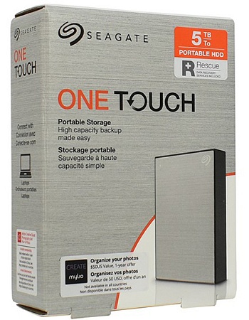 Внешний жесткий диск 5 TB Seagate One Touch STKC5000401