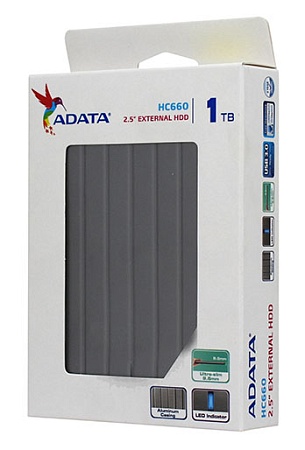 Внешний жесткий диск 1 TB ADATA HC660 AHC660-1TU3-CGY