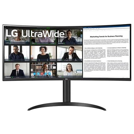 Монитор 34'' LG 34WR55QK-B.ARUZ