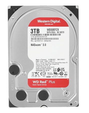 Жесткий диск 3Tb Western Digital Red WD30EFZX