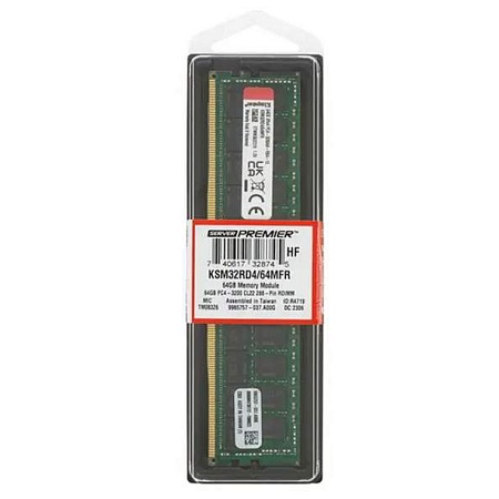 Оперативная память 64GB Kingston Server Premier KSM32RD4/64MFR