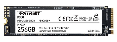 SSD накопитель 256 GB Patriot P300 P300P256GM28