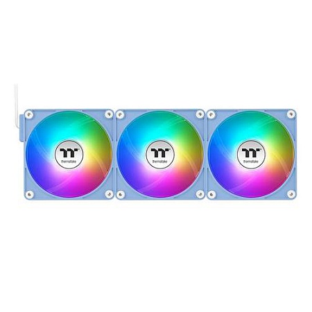 Кулер для корпуса Thermaltake CT140 ARGB Sync PC Cooling Fan Hydrangea Blue (3 pack)