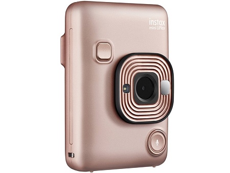 Камера моментальной печати Fujifilm Instax mini Liplay Blush Gold