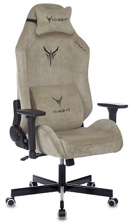 Игровое компьютерное кресло Knight N1 Fabric Light-21 бежевый