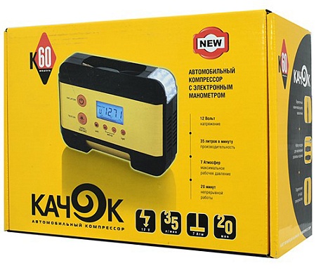 Автомобильный компрессор Качок K60