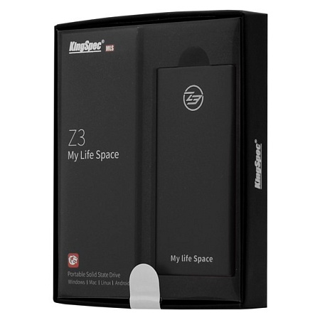 Внешний SSD диск 2 TB KingSpec Z3-2TB