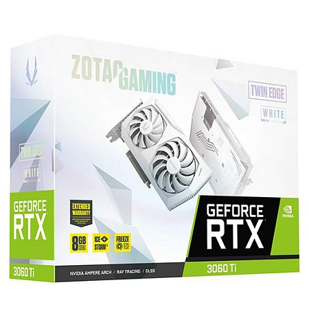 Видеокарта 8 GB ZOTAC GAMING RTX 3060 Ti Twin Edge WE
