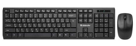 Клавиатура + мышка беспроводные Defender Harvard C945 Nano