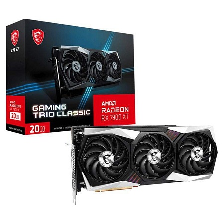 Видеокарта 20Gb MSI RX 7900 XT GAMING TRIO CLASSIC 20G