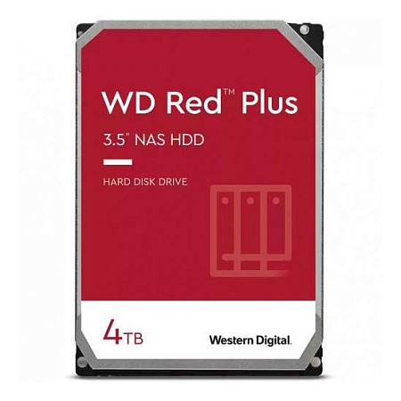 Жесткий диск 4 Tb Western Digital Red Plus WD40EFPX