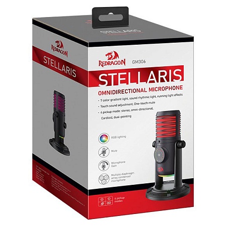 Microphone Redragon Stellaris GM306 black