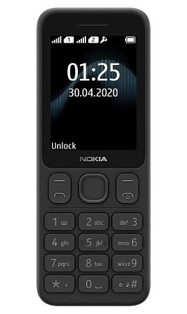 Мобильный телефон Nokia 125 DS TA-1253 Black 16GMNB01A17