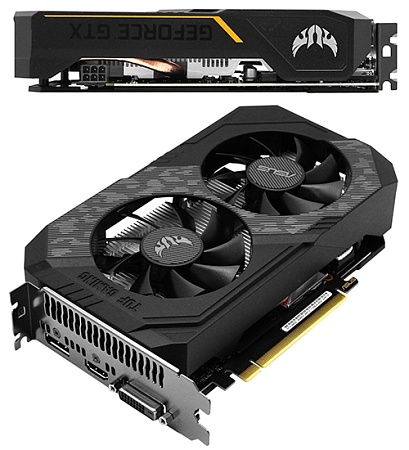 Видеокарта 4GB Asus TUF GTX 1650 SUPER TUF-GTX1650S-O4G-GAMING