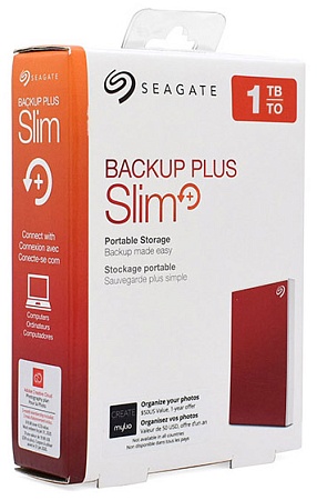 Внешний жесткий диск 1 TB Seagate Backup Plus Slim STHN1000403