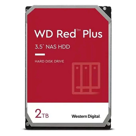 Жесткий диск 2Tb Western Digital RED Plus WD20EFPX