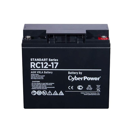 Аккумуляторная батарея CyberPower RC12-17 12В 17 Ач