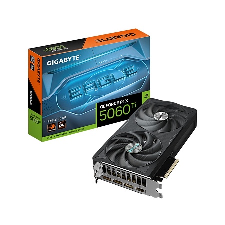 Видеокарта 8Gb Gigabyte RTX5060Ti EAGLE OC 8G GV-N506TEAGLE OC-8GD