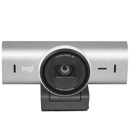 Веб-камера LOGITECH MX Brio 4K Ultra HD Webcam - PALE GREY - 2.4GHZ - EMEA28-935 - B2C