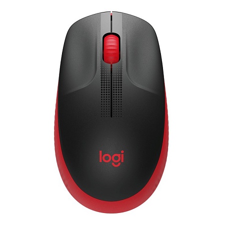 Мышь Logitech M190 910-005908 black-red
