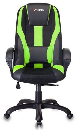Игровое компьютерное кресло Zombie VIKING-9 черный/салатовый Игровое компьютерное кресло Zombie VIKING-9 черный/салатовый