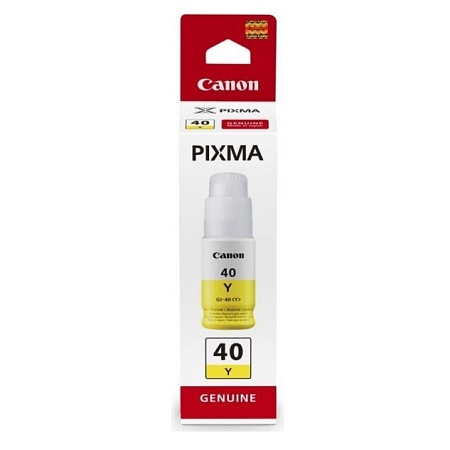 Чернила Canon INK GI-40 Y 3402C001