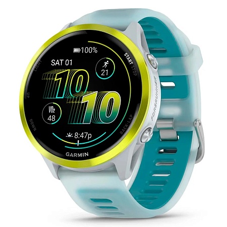 Смарт часы GARMIN FORERUNNER 570 — 47MM 010-02971-01 белый желтый