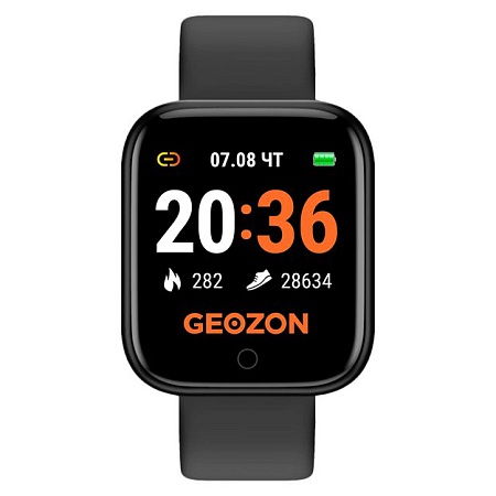 Смарт часы Geozon Sprinter черный