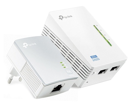 Сетевой адаптер Powerline Tp-Link TL-WPA4220 KIT