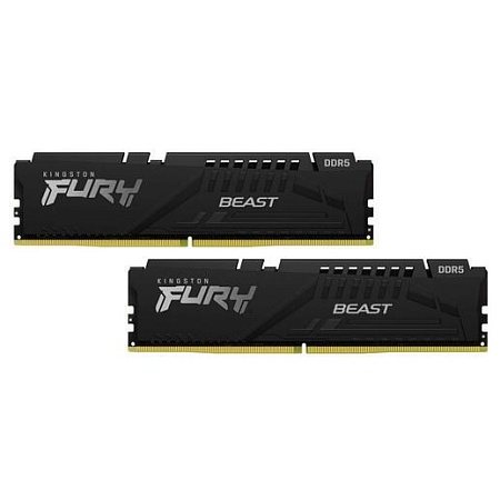 Оперативная память 32 GB kit Kingston Fury Beast Black (EXPO) KF556C36BBEK2-32