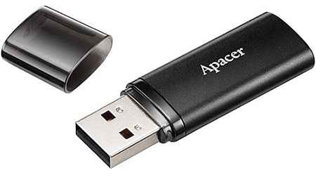 USB флешка 128GB Apacer AH25B AP128GAH25BB-1 black
