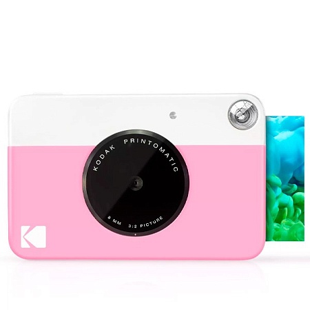 Фотоаппарат моментальной печати Kodak PRINTOMATIC розовый